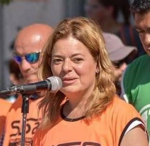 Profesionales de la salud protestaron frente al Ministerio en Rawson