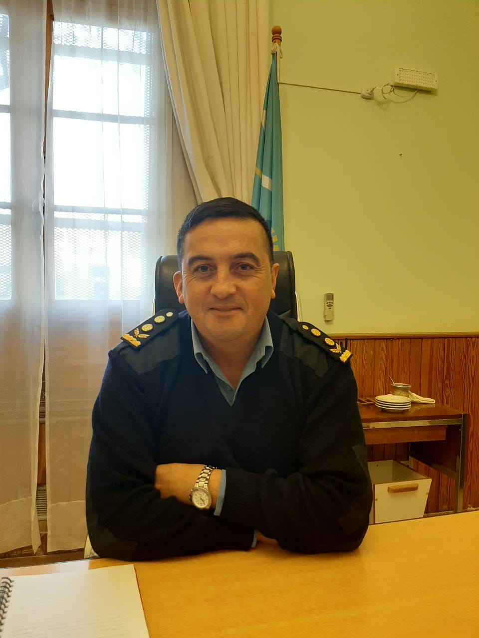 El jefe de la Unidad Regional Trelew se reincorporó a sus funciones
