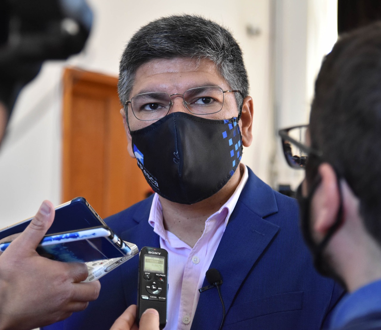 Aguilar mantuvo un encuentro de trabajo con el Subsecretario de Pesca de la Nación