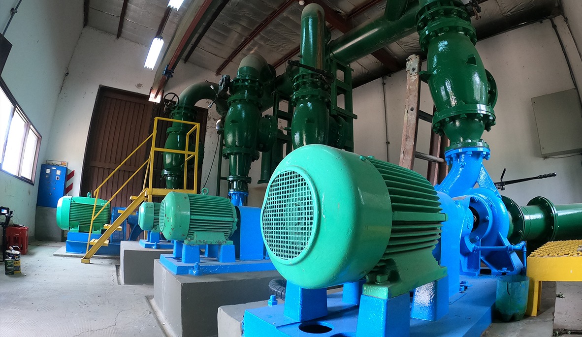 Se prevé que recién este martes se normalice la potabilización y distribución de agua en Rawson