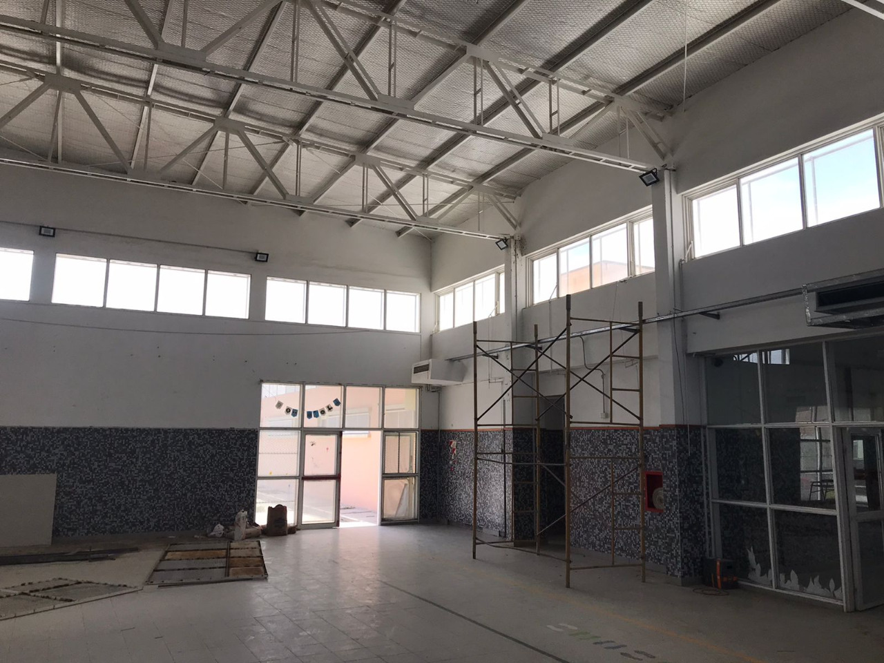 El Gobierno provincial avanza en la refacción de la Escuela N° 221 de Comodoro Rivadavia