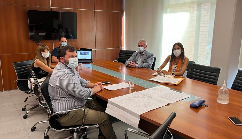 La Municipalidad de Gaiman trabaja con el IPV en el proyecto de un mejoramiento barrial para tres sectores de la localidad