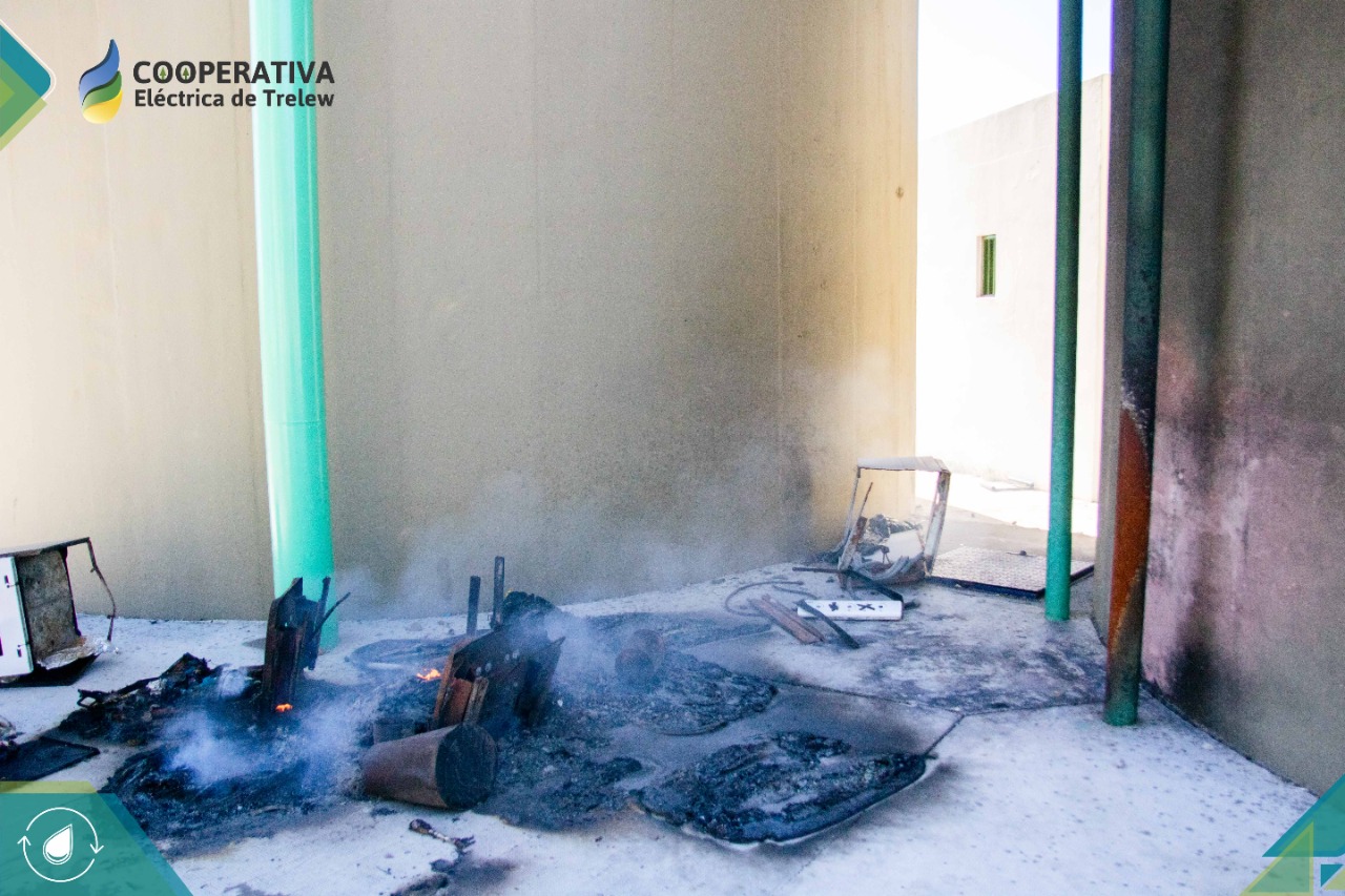 Siguen los hechos de vandalismo contra el tendido eléctrico en Trelew