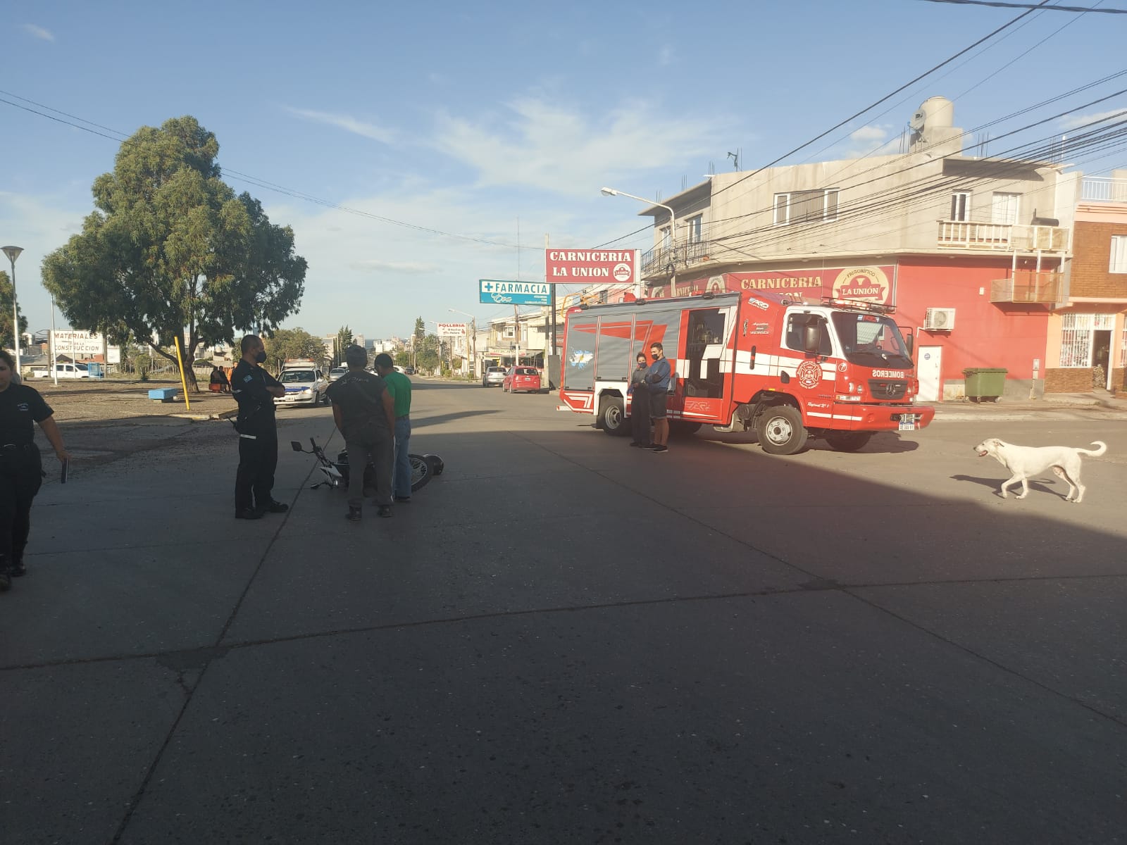 Puerto Madryn: Un hombre resultó con lesiones en choque