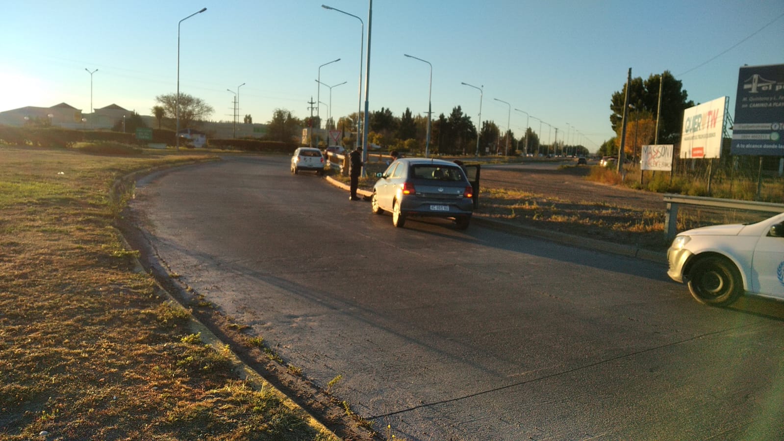 Una persona resultó lesionada en un choque en Trelew