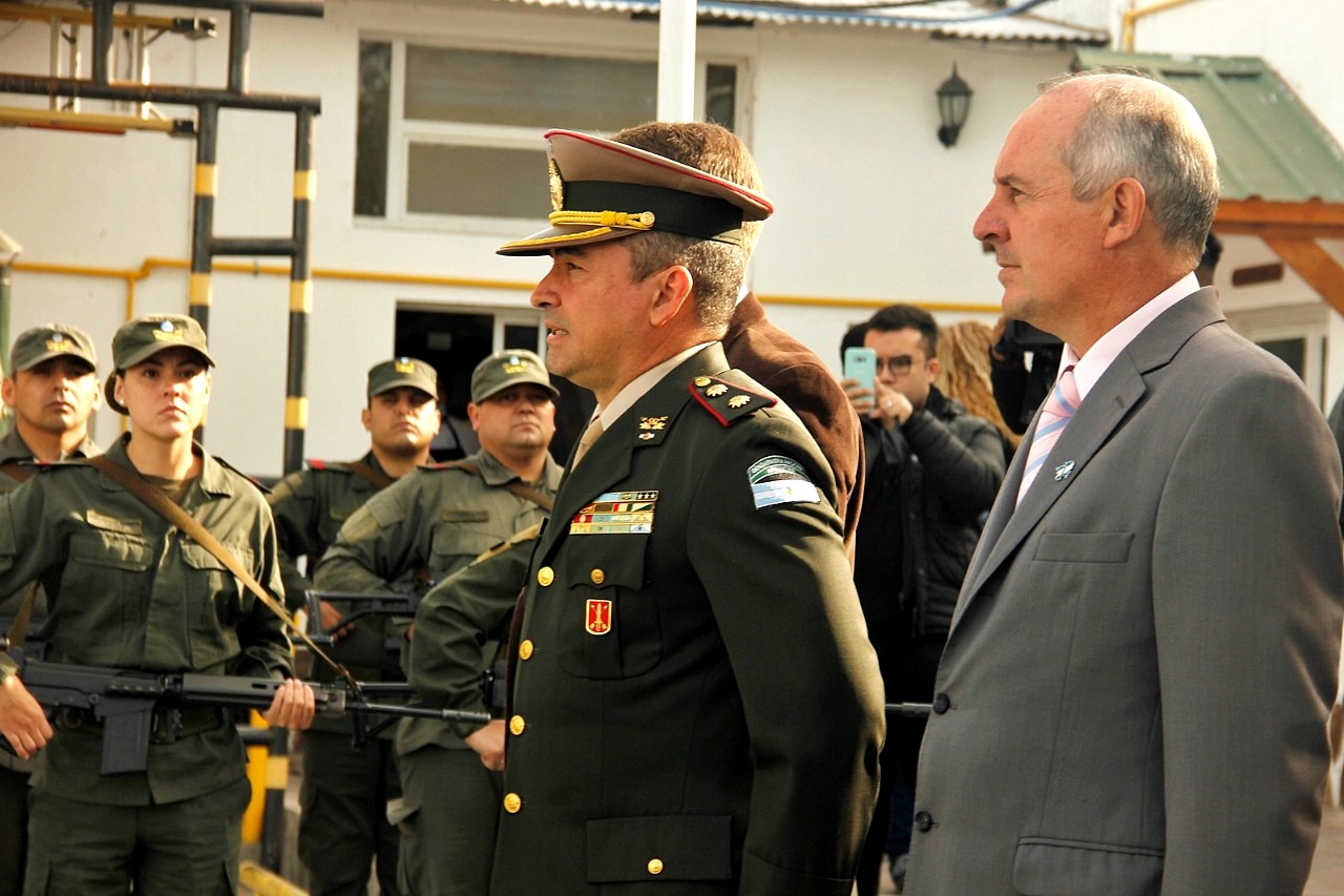 El Gobierno provincial participó del 81° Aniversario de la XIV Agrupación Chubut de Gendarmería Nacional