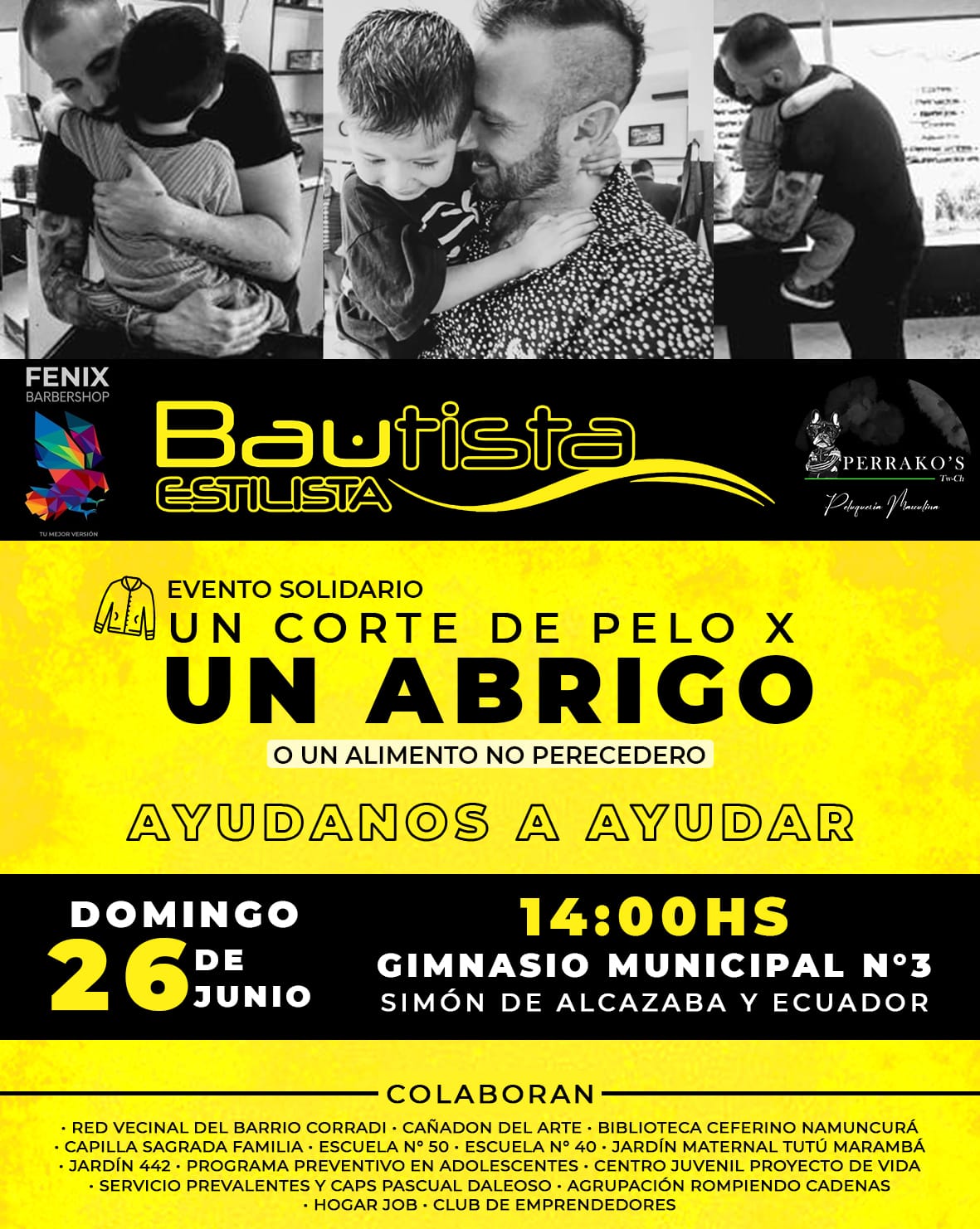 Un abrigo por un corte de pelo