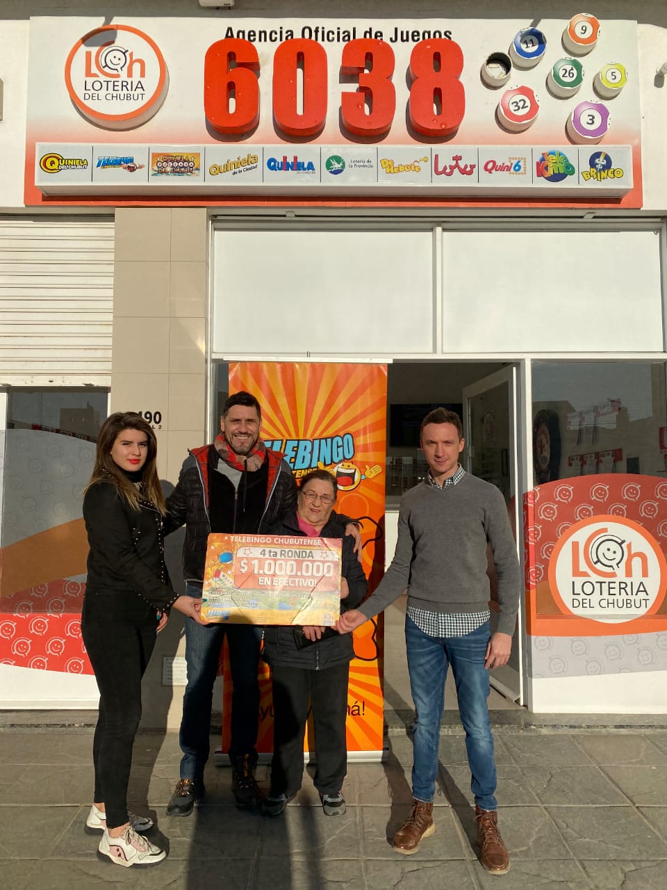 El Telebingo Chubutense entregó más de un millón de pesos en premios