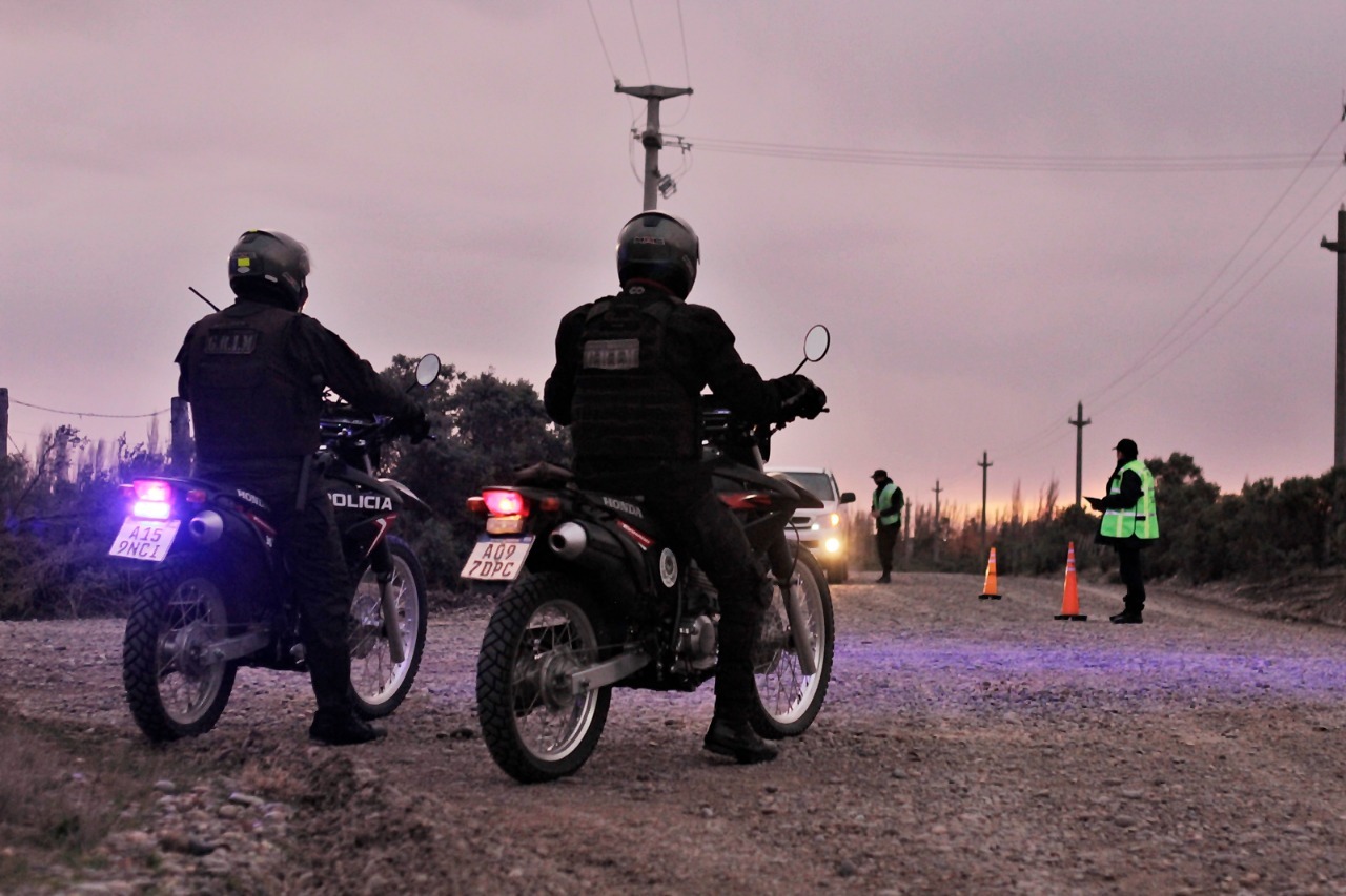 La Policía del Chubut realizó importantes intervenciones durante el fin de semana en zonas del VIRCh