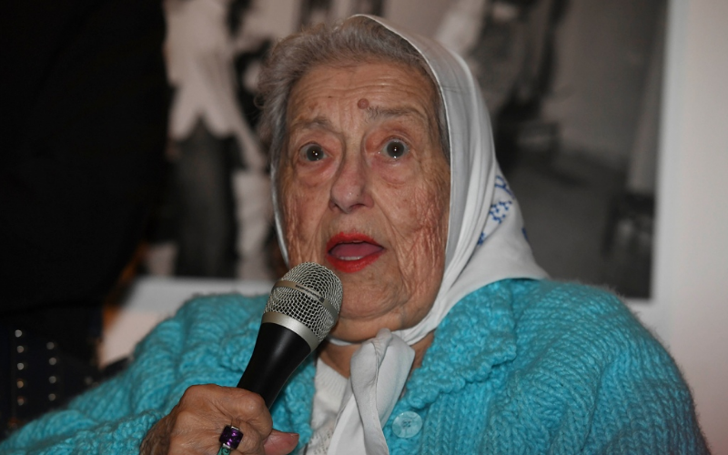 Murió Hebe de Bonafini, presidenta de Madres de Plaza de Mayo