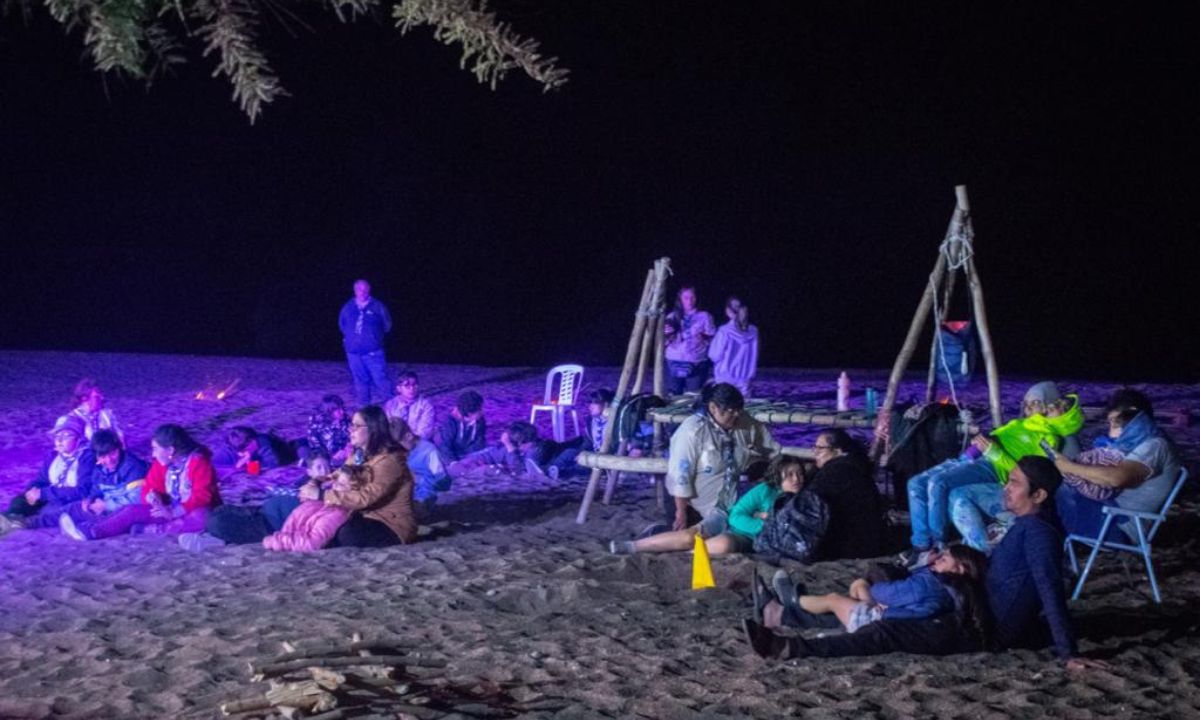 99 años de Playa Unión: Se desarrollaron actividades nocturnas en el Museo 1923