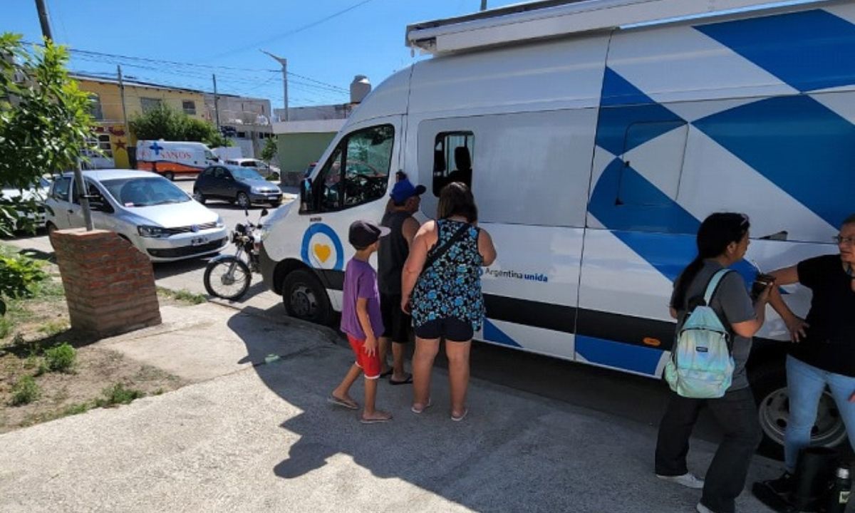 ANSES finaliza la recorrida en Trelew con un operativo de atención en Barrio Moreira