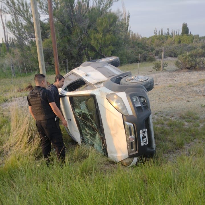 Vuelco sin lesionados