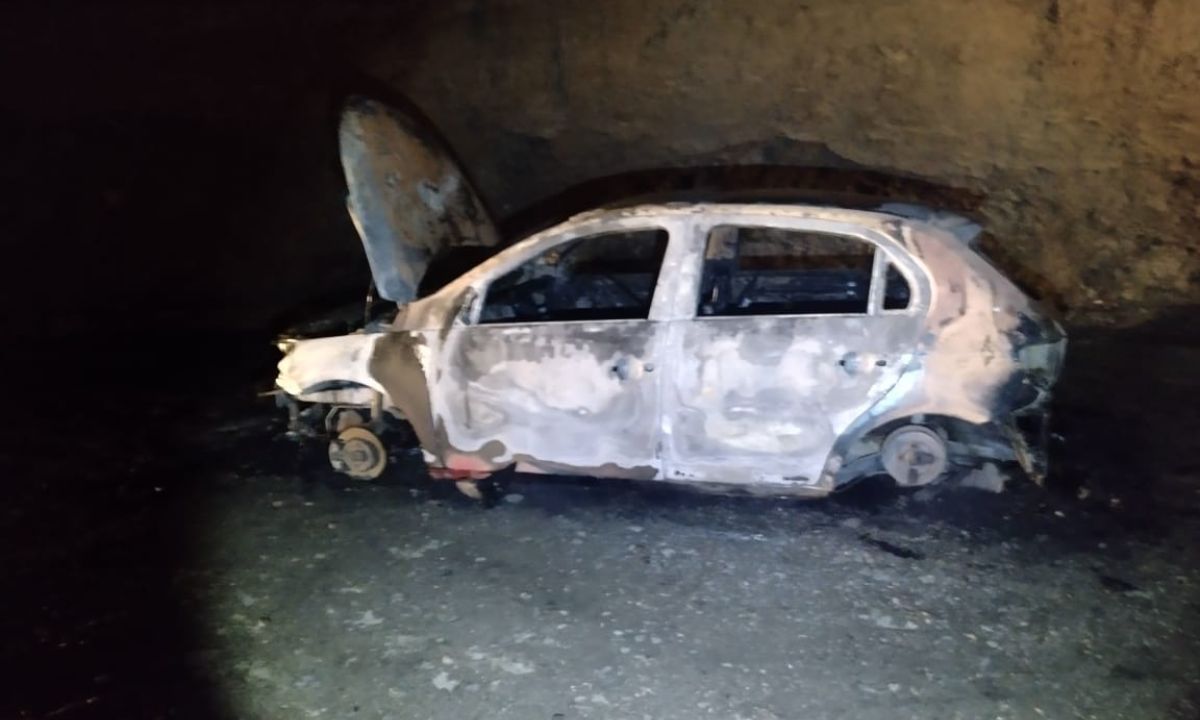 Incendiaron un vehículo que se sospecha era robado