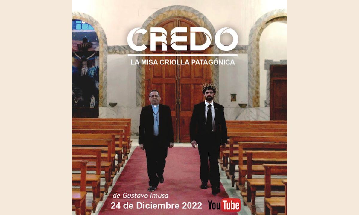 Gustavo Imusa presenta el videoclip oficial de “Credo” en vísperas de la Nochebuena y Navidad
