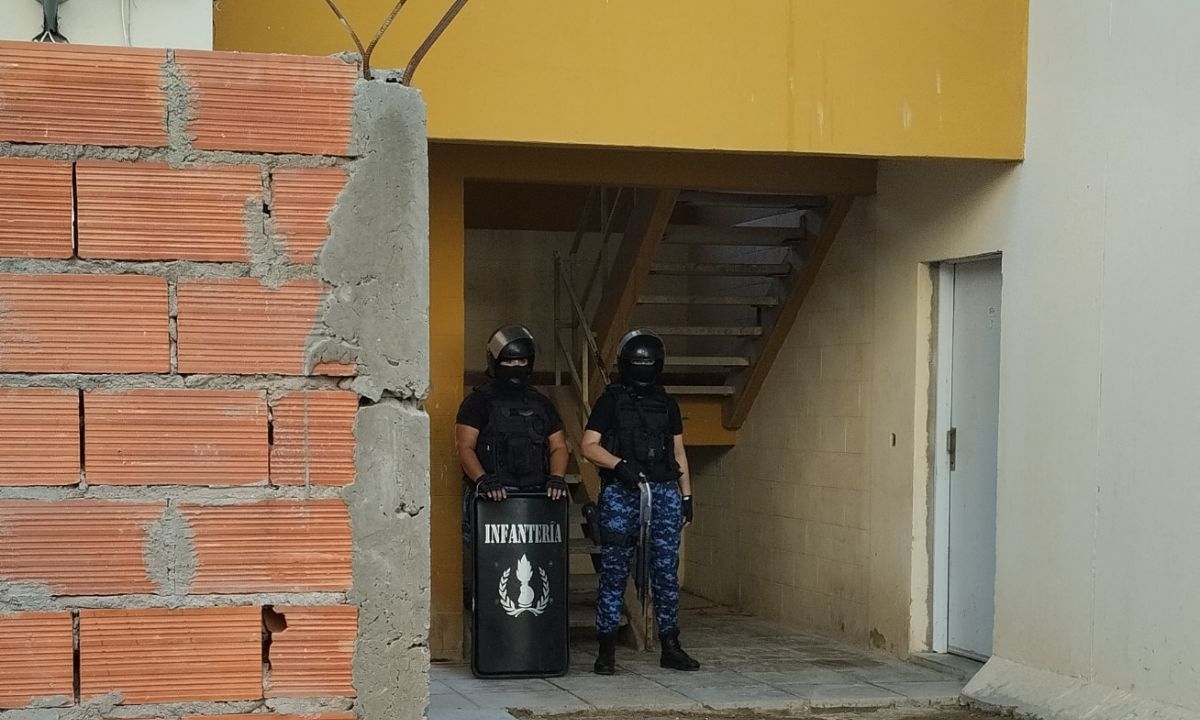 Allanamiento en Puerto Madryn