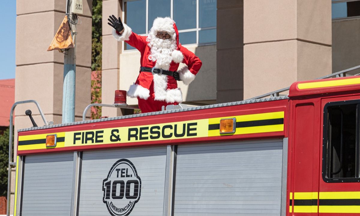 Papa Noel realizará el tradicional recorrido por toda la ciudad