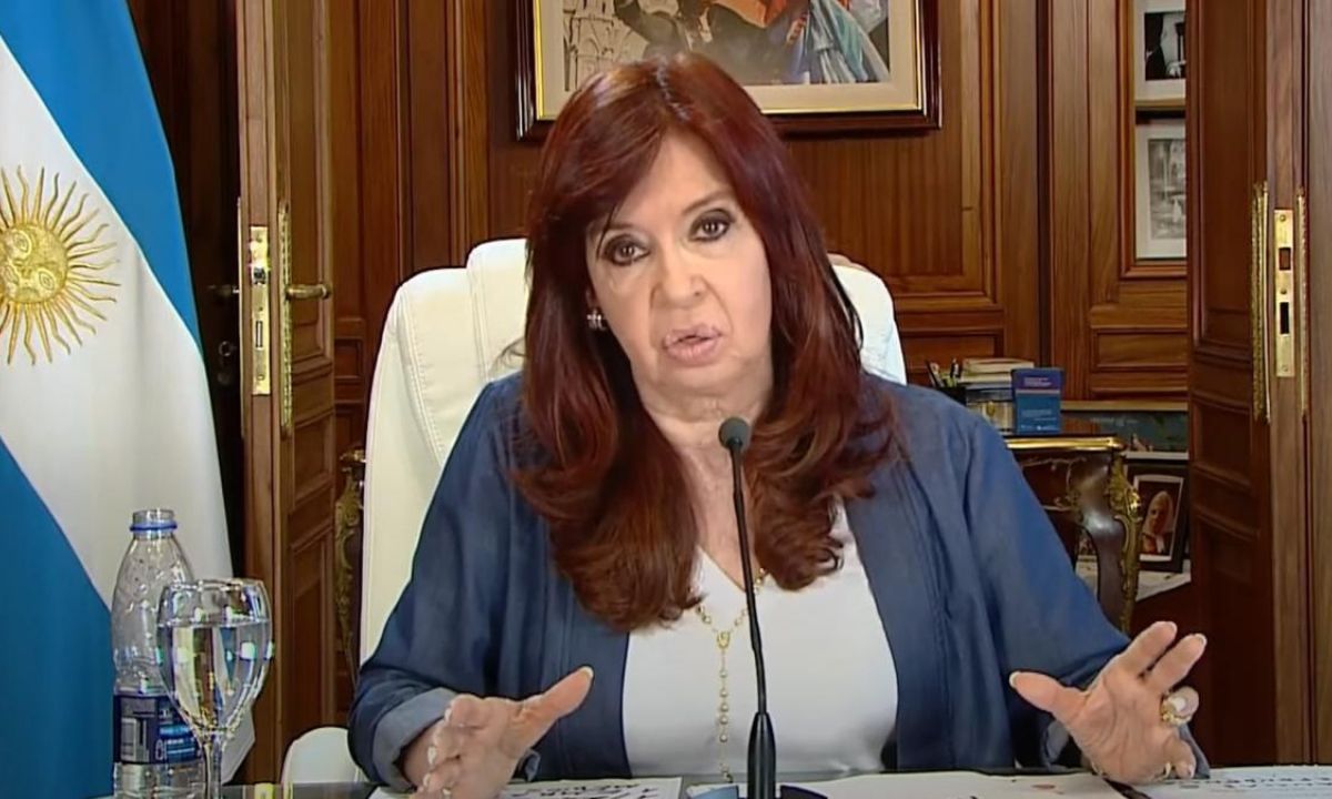 Cristina Fernández: «No voy a ser candidata a nada en 2023»
