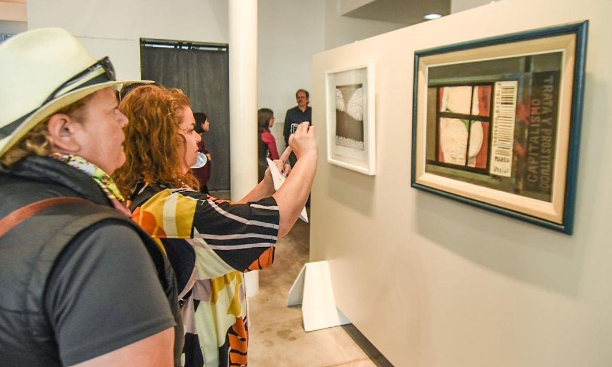 La muestra «Madryn Itinerante» se exhibe en Trevelin
