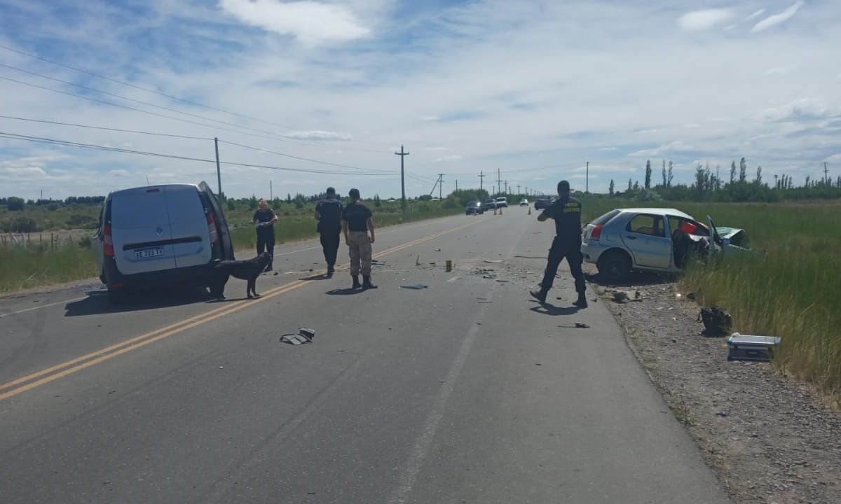 Una mujer murió en un choque en ruta 7