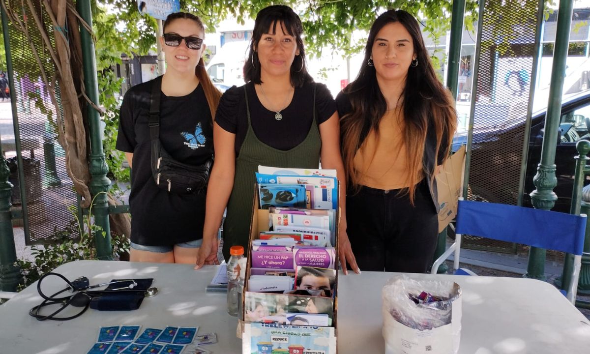 Durante toda la semana la Carpa de Salud estará en peatonal Gazín