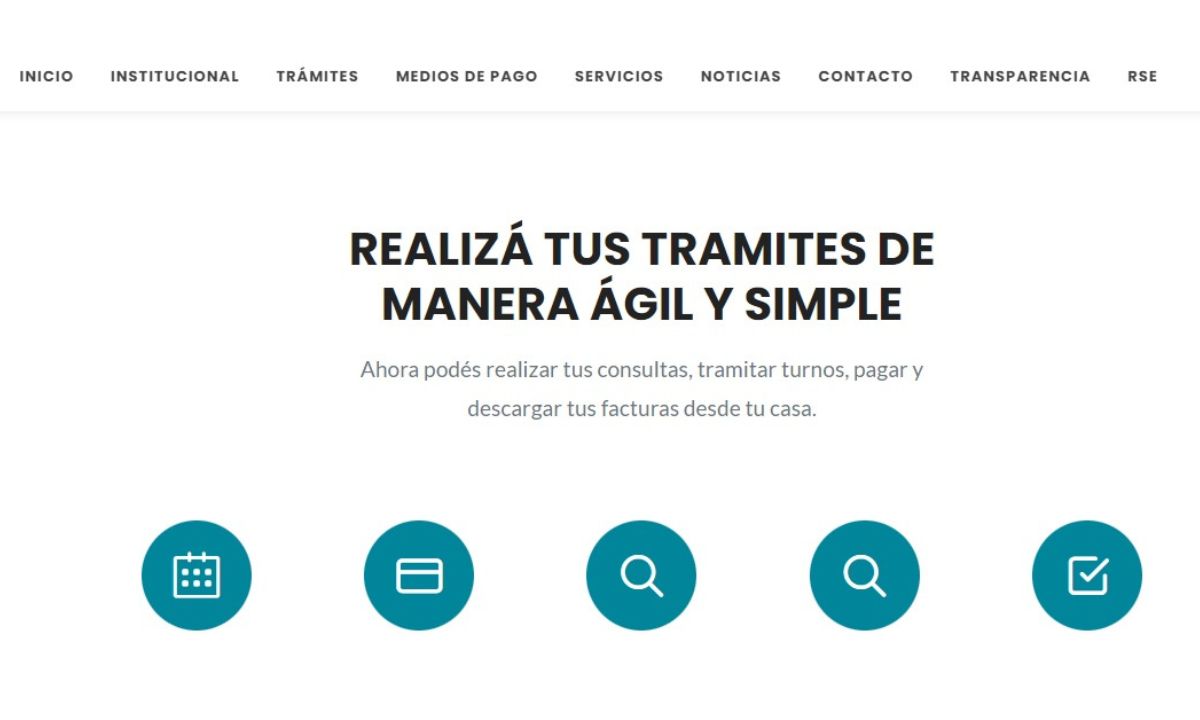 La cooperativa de Rawson habilitó en su sitio web un buscador de categoría del subsidio de energía