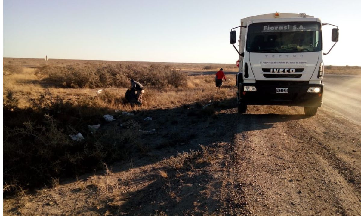 Recolección de residuos durante el fin de semana largo