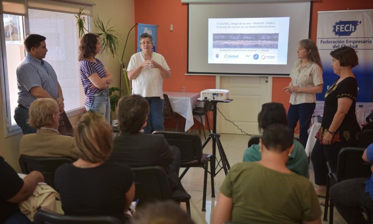 La Secretaría de Ambiente de Rawson socializó el proyecto de creación de la Reserva Natural Urbana en El Salitral
