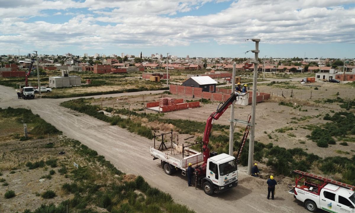 Corte de energía en Trelew