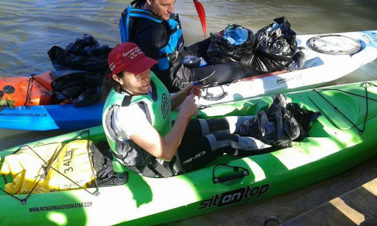 Convocan a kayakistas para una remada recreativa y limpieza del río