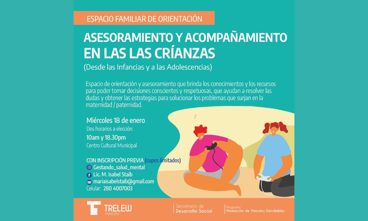 Trelew: Grupo de apoyo, encuentro e intercambio para familias de prematuros