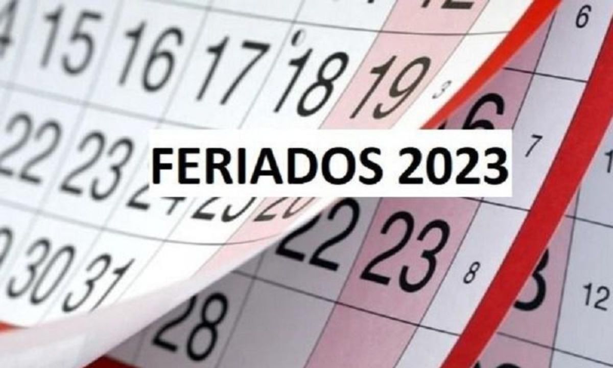 Cuáles serán y cuándo caen los 19 feriados de 2023