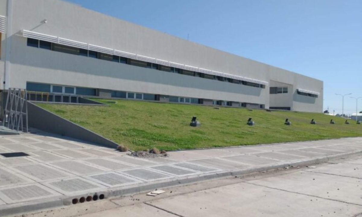 La obra civil del hospital de Trelew aún no se terminó