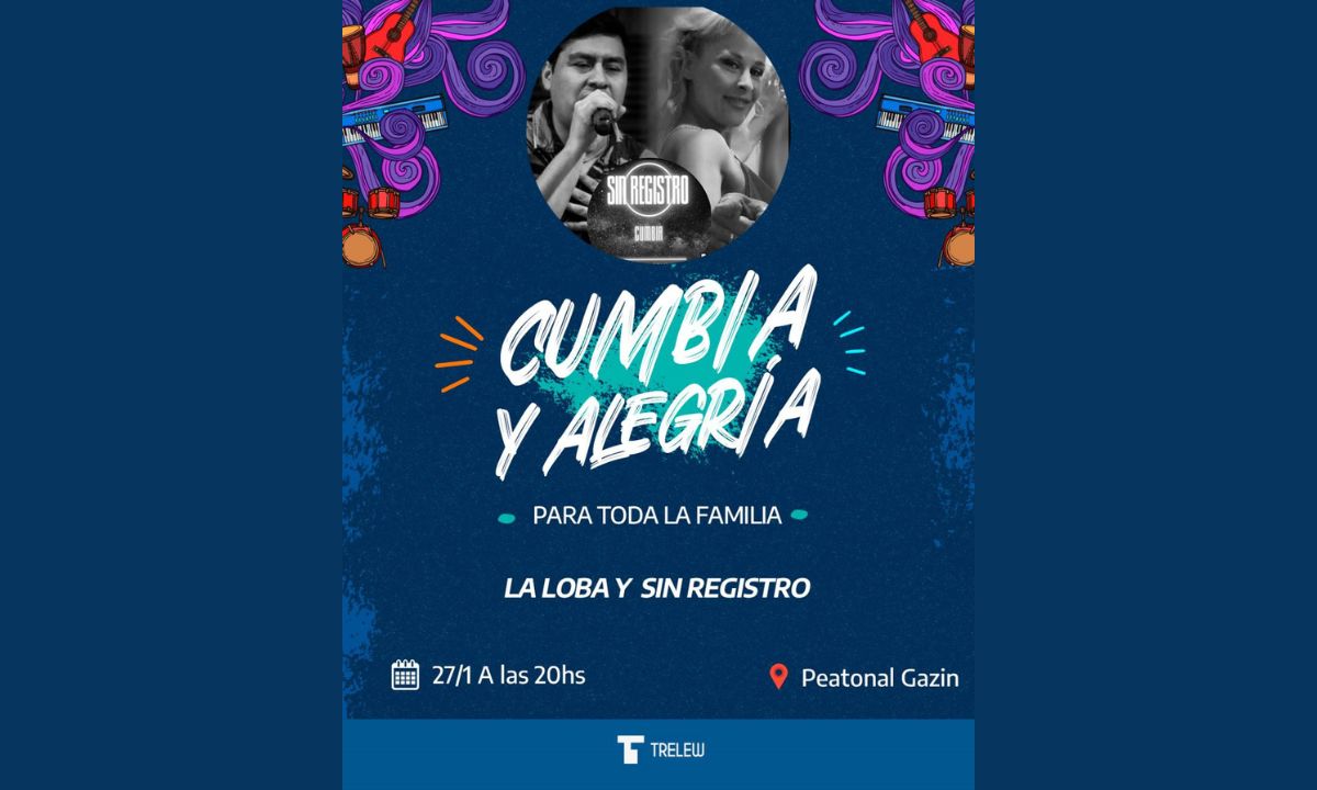 Con un espectáculo gratuito realizará su presentación oficial la banda «La Loba y Sin Registro»
