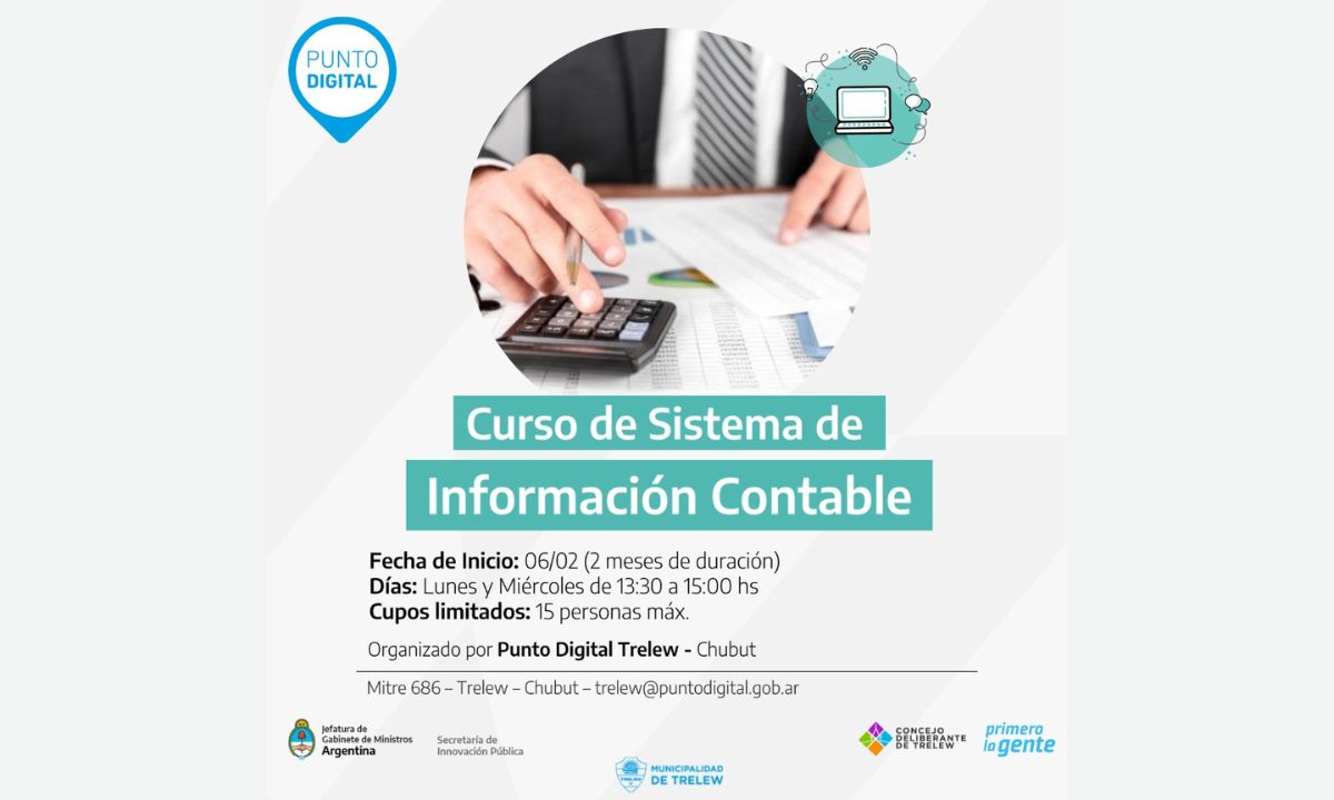 Lanzan curso de Sistema de Información Contable