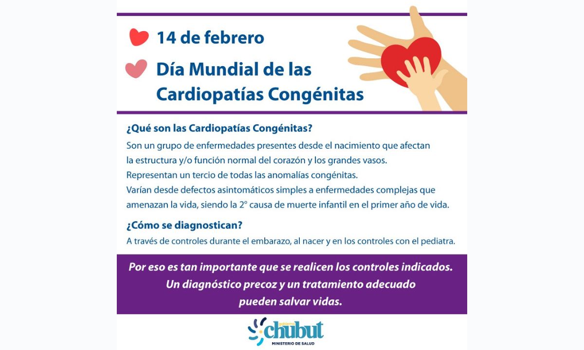 Salud: Provincia conmemora el “Día Mundial de las Cardiopatías Congénitas”