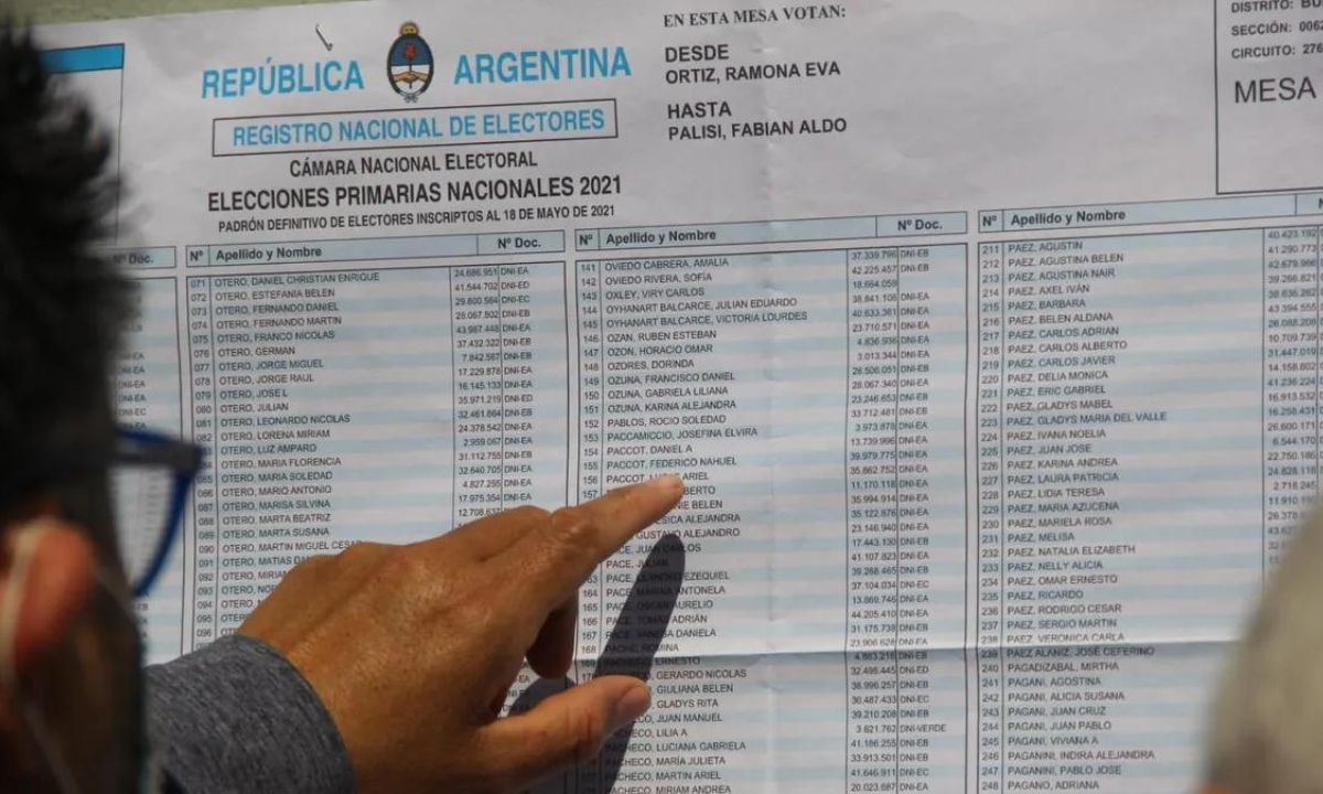Este viernes cierra el padrón para los habilitados a votar en las elecciones municipales de Trelew