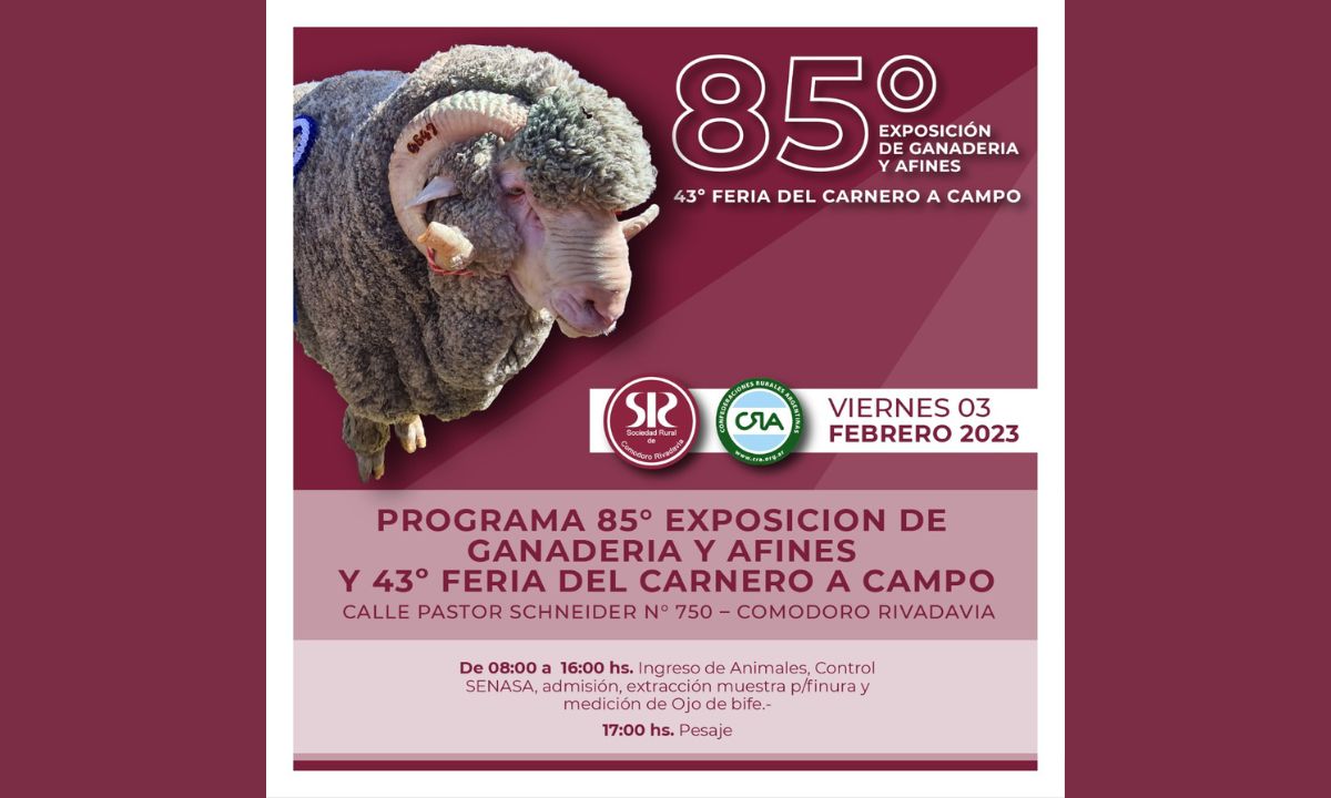 Radio Chubut presente en la exposición ganadera de Comodoro Rivadavia