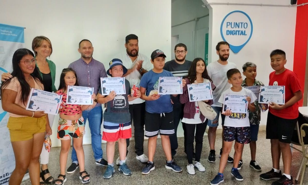 Finalizó el curso de Programación de videojuegos