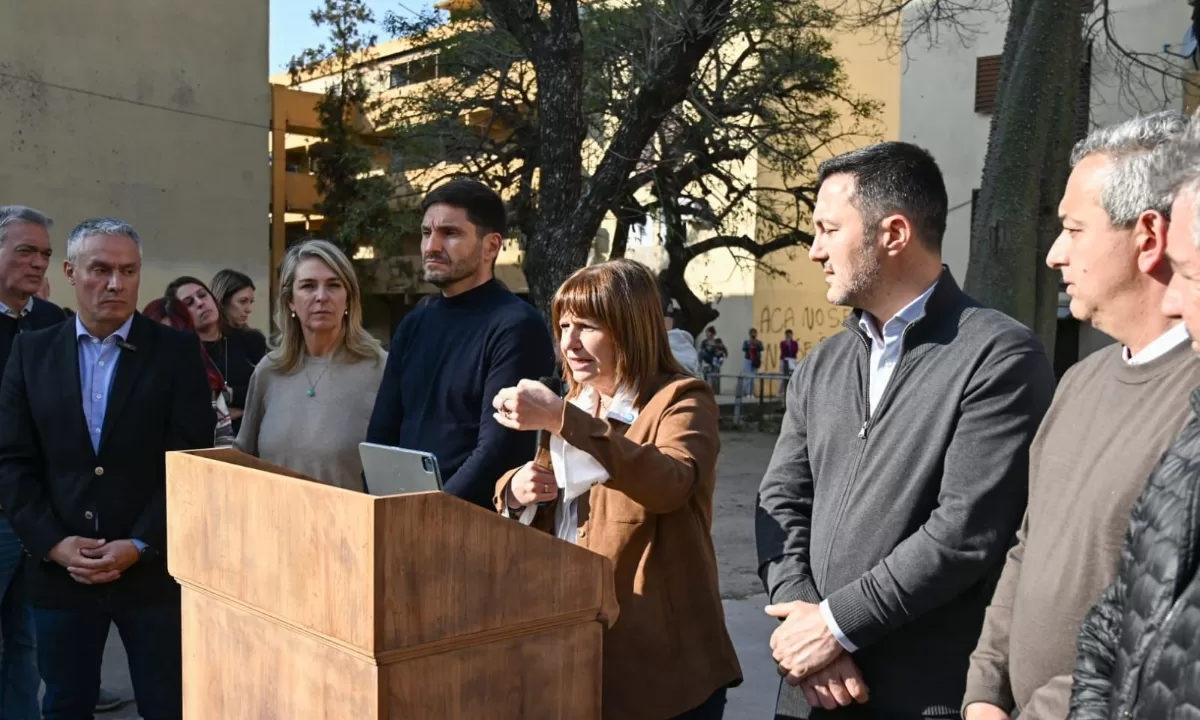 Bullrich en Rosario:  “Con nosotros el delito la va a pasar mal”, advirtió