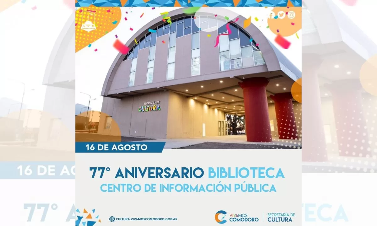 La Biblioteca Pública y Popular del Municipio cumple 77 años