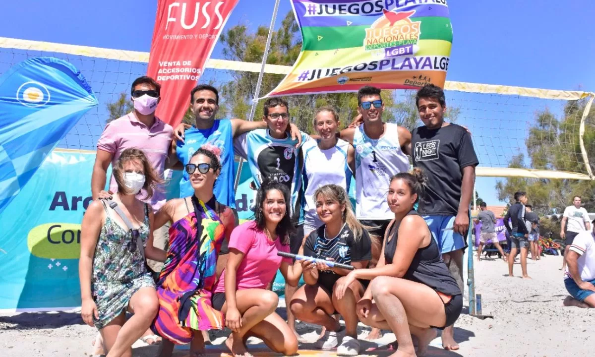 Los juegos nacionales de playa por la diversidad se harán en diciembre