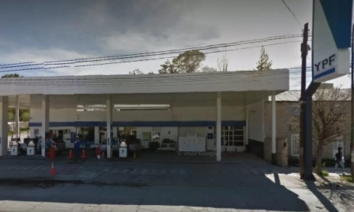 Robaron la recaudación del fin de semana de la estación de servicios YPF de Gaiman