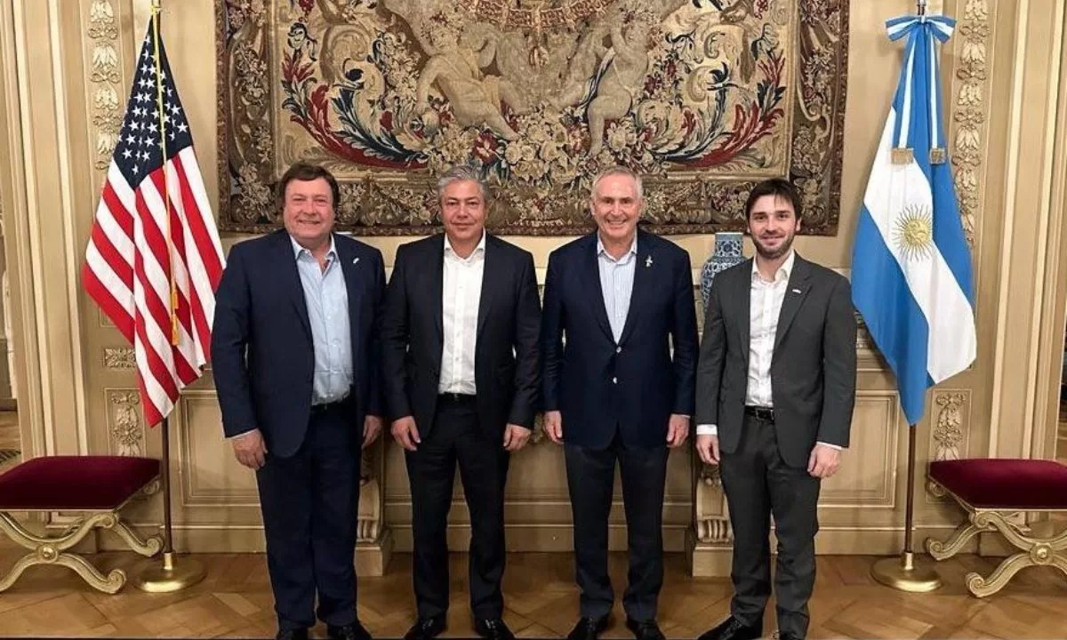 Torres consolida la alianza de gobernadores patagónicos con una agenda propia con el Embajador de los Estados Unidos