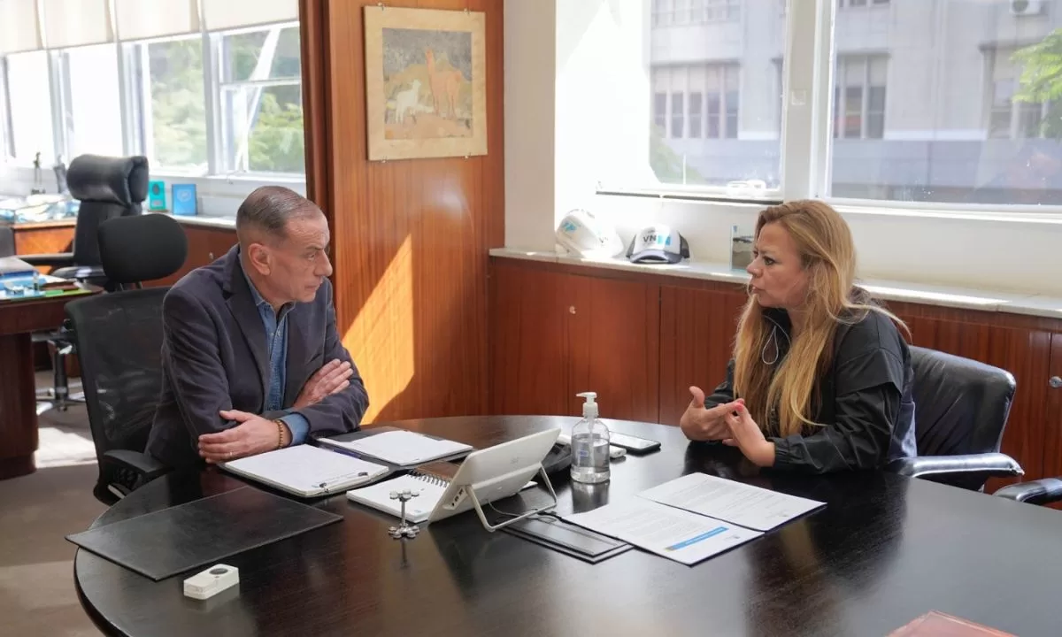 Autoridades del Gobierno Provincial mantuvieron un encuentro con el administrador general de Vialidad Nacional, Gustavo Arrieta