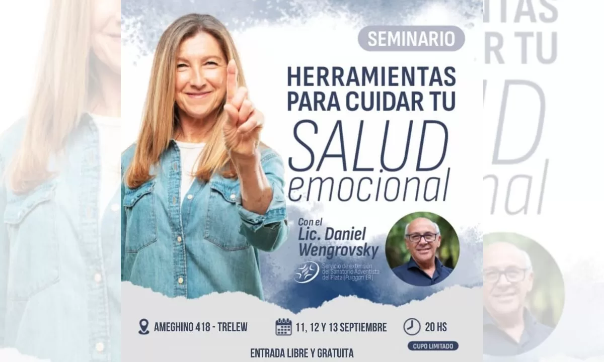 El Licenciado Daniel Wengrovsky realiza seminario para cuidar la salud emocional