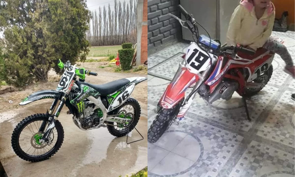 Roban 2 motos de un domicilio en Trelew
