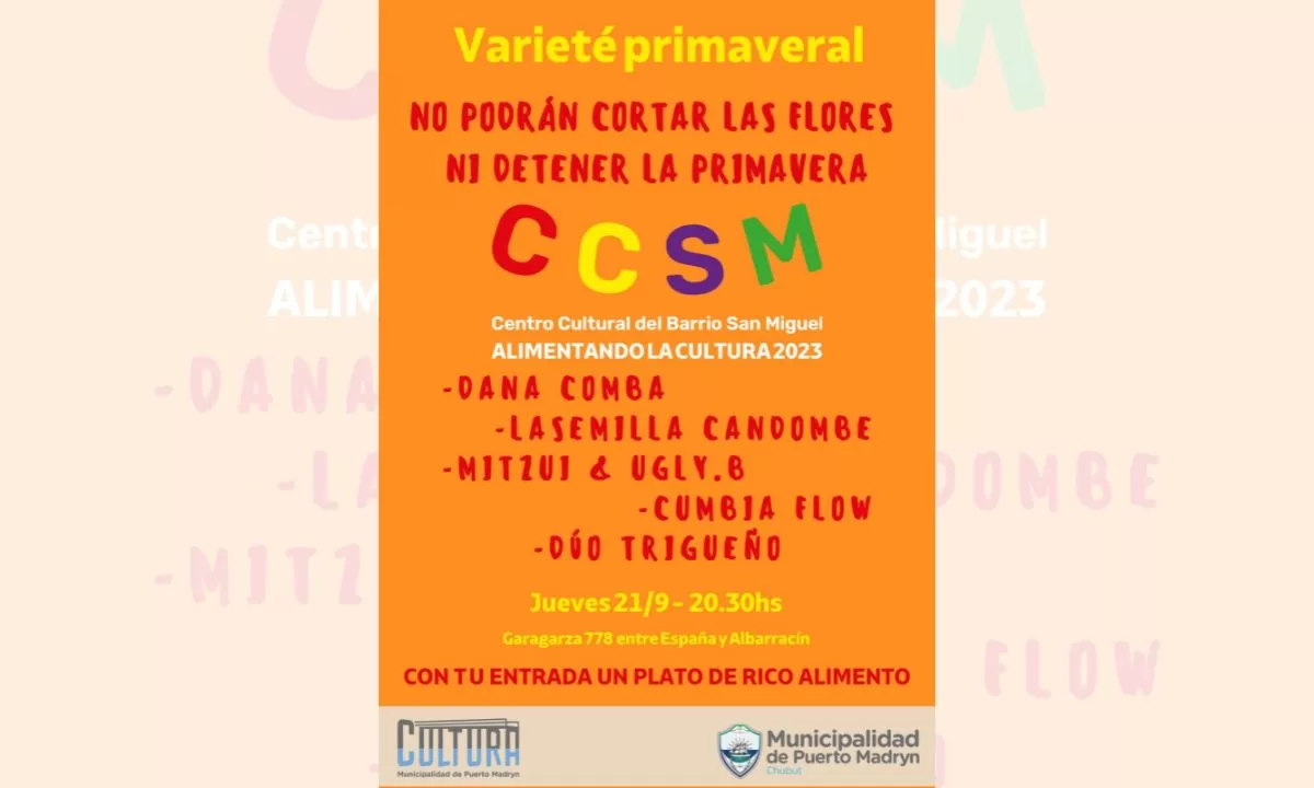 Habrá una nueva edición del ciclo alimentando la cultura 2023