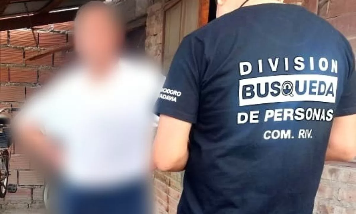 En Río Negro, la Policía del Chubut localizó a una persona que se buscaba en Comodoro Rivadavia desde 1995