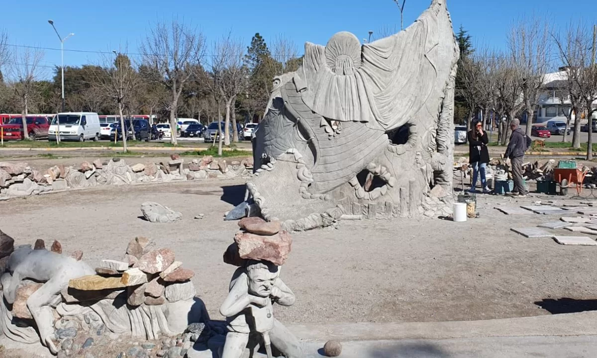 En un mes estaría terminada la obra de Román Cura y Sofía Esparza